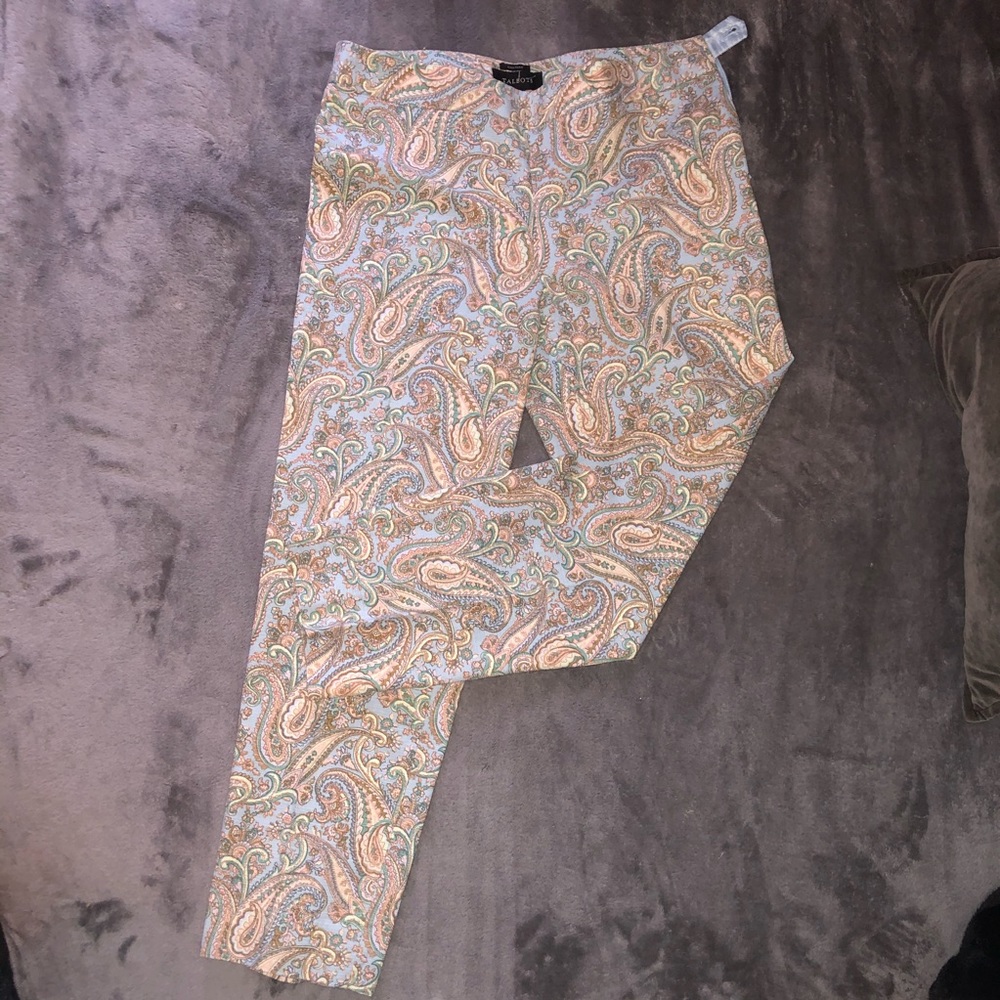 Paisley Pattered Slacks